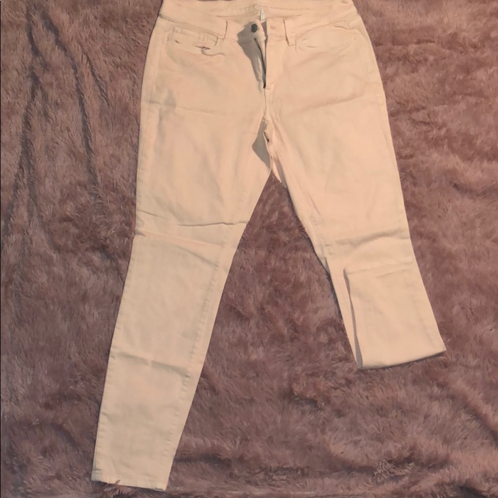 LOFT blush pink jeans
